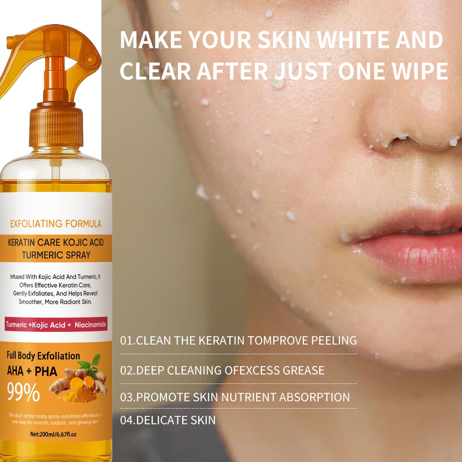 JXSVR Formula hints at protecting sun-exposed skin and reducing discoloration.