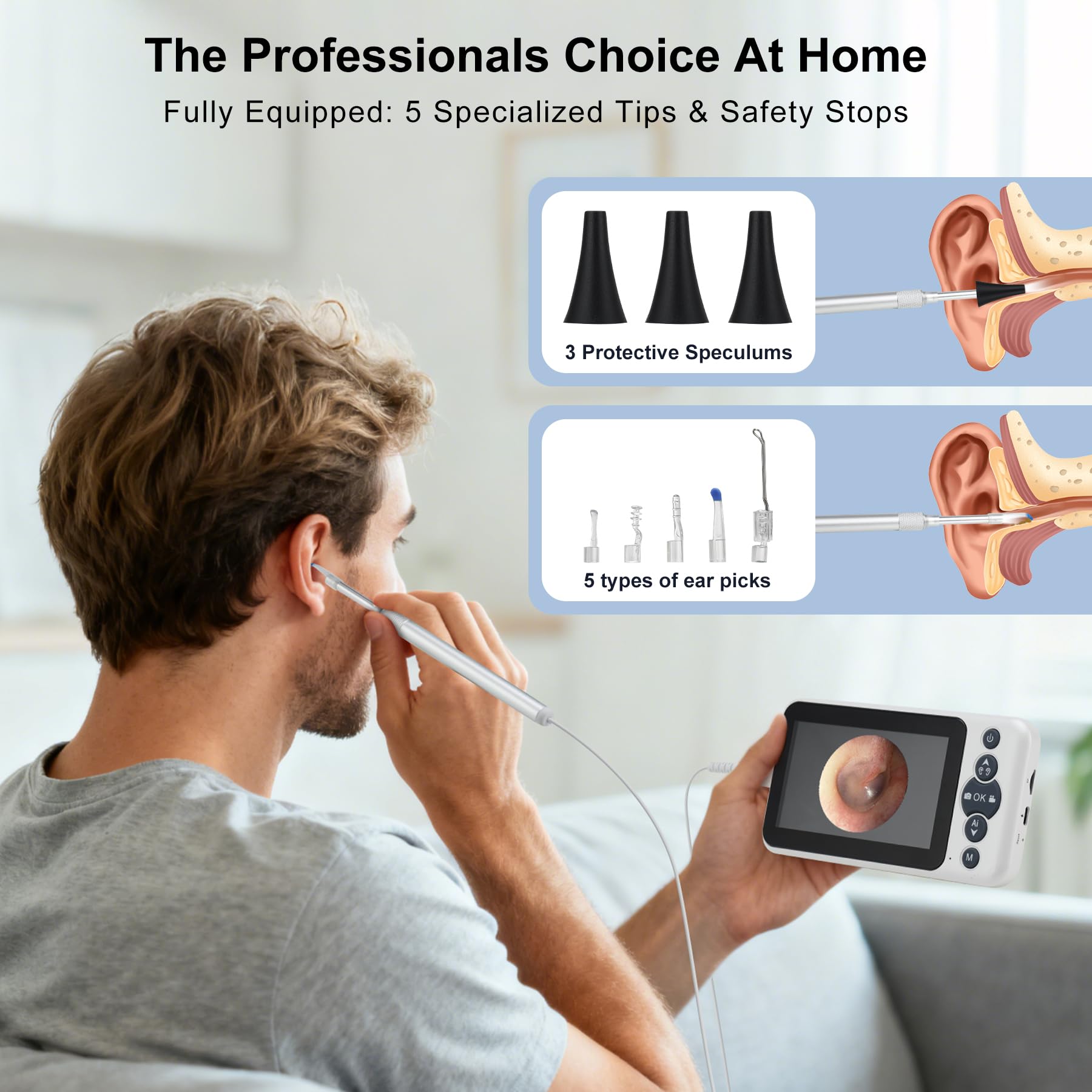 JYTONE 3-in-1 kit for ears, nose, throat and pets.