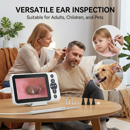 JYTONE 3.9mm ultra-thin probe enables safe viewing in small ears.