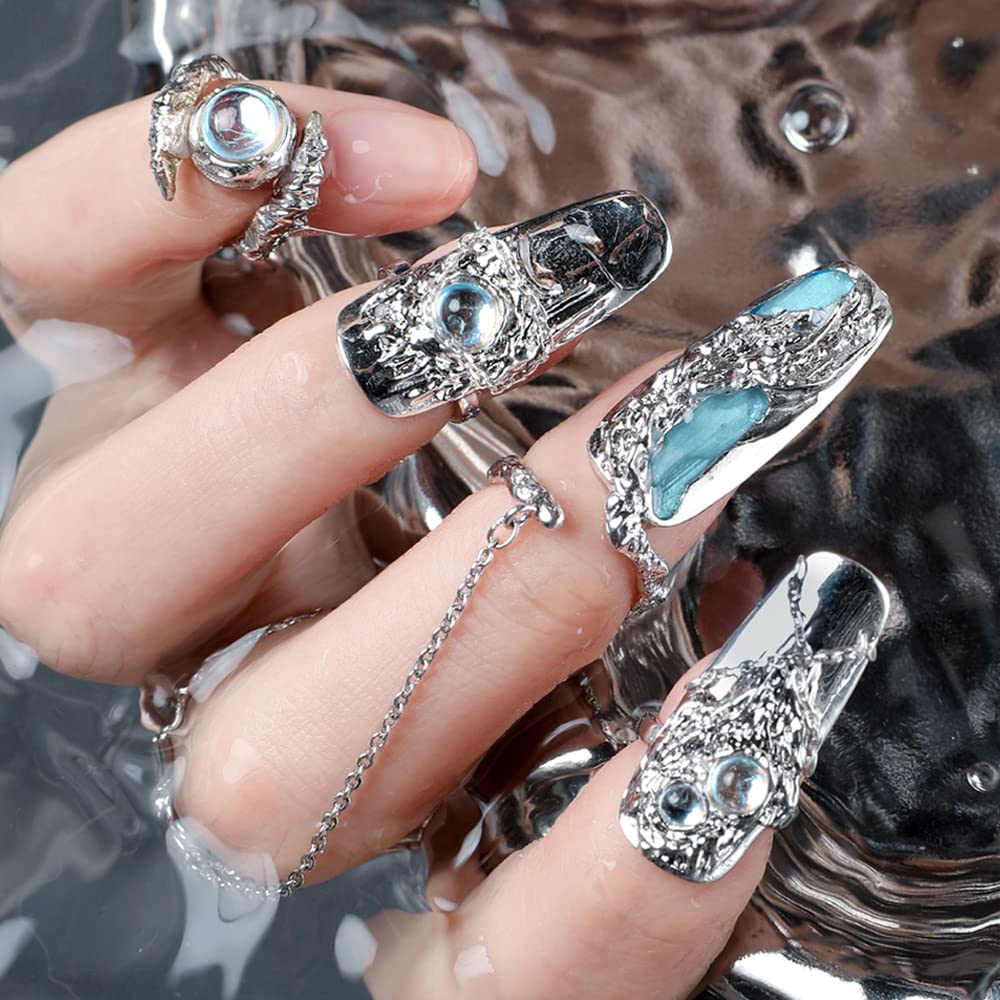 JZSMY adjustable opening nail charms for quick, secure wear