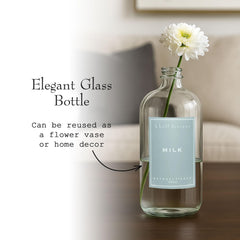 Spa-style setup featuring K. Hall Designs Milk Bath Salt Soak for home relaxation.