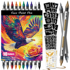 K KERNOWO dual-end tattoo markers close-up for precise detailing