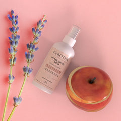 K Kerotin detangler helps shield hair from environmental pollutants.