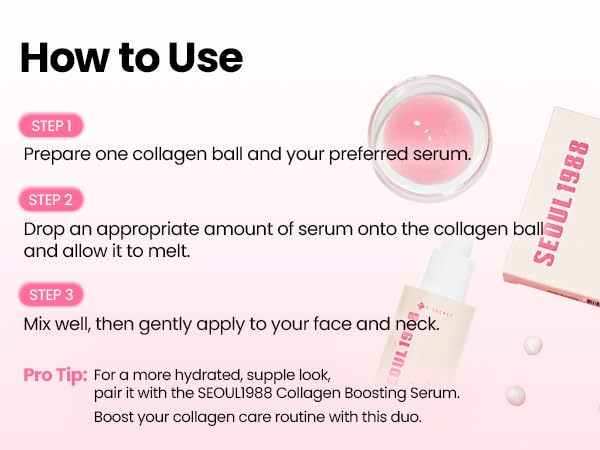 K-SECRET SEOUL 1988 collagen ball close-up emphasizes rich night-care texture.