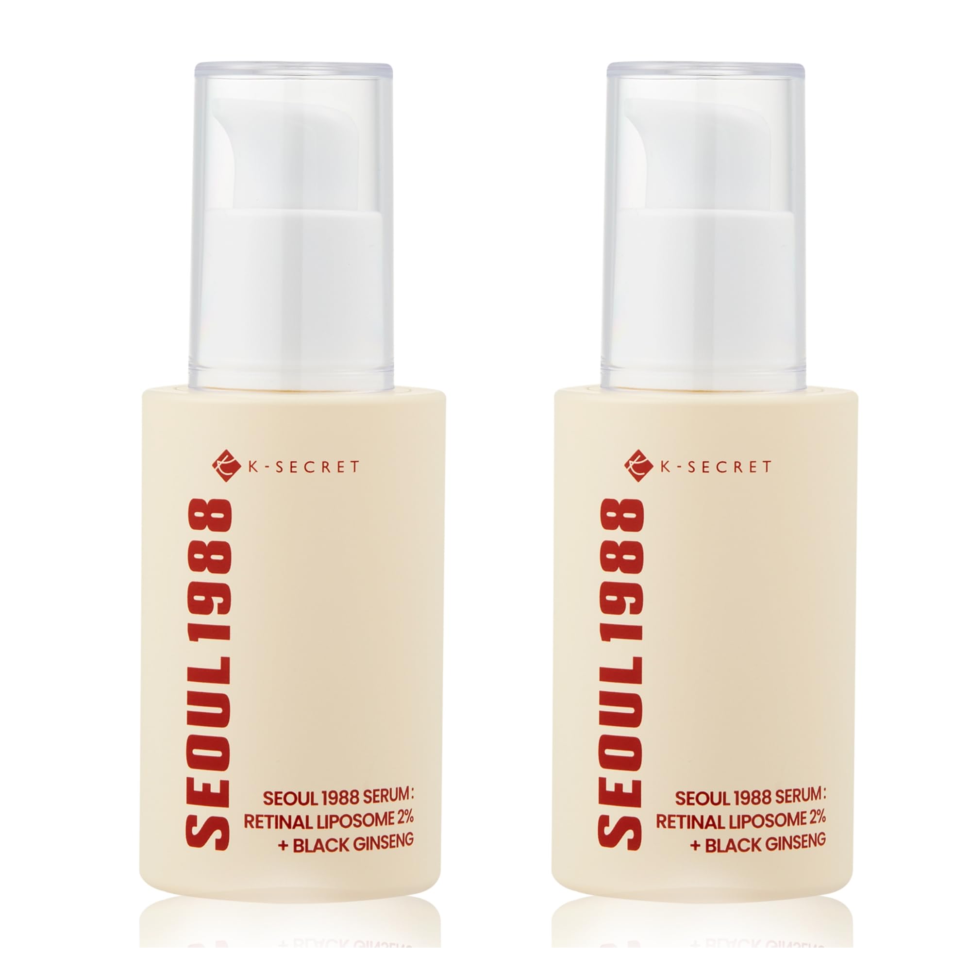 K-SECRET SEOUL 1988 Retinal Serum bottle closeup for daily facial care