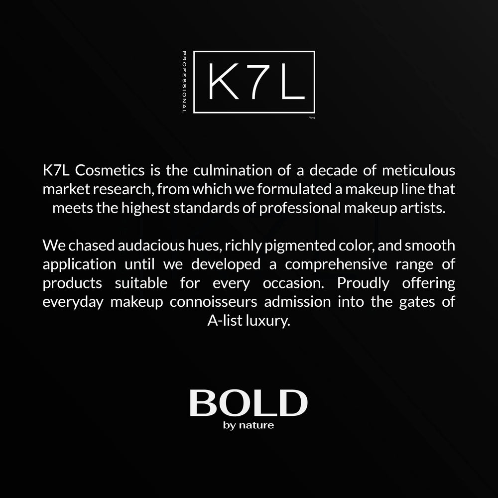 K7L Creamy Nude eyeliner with a precise tip for clean lines.