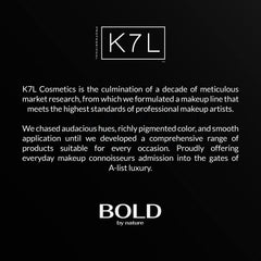 K7L Creamy Nude eyeliner with a precise tip for clean lines.