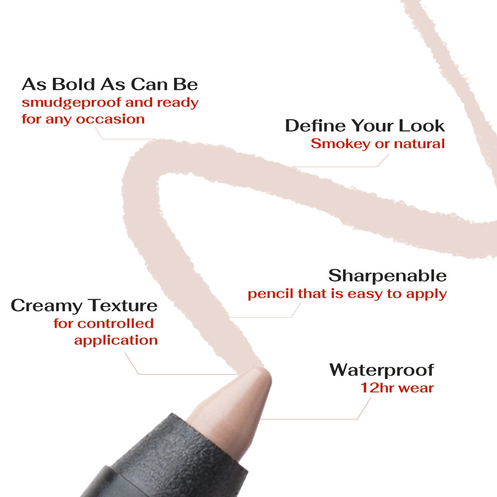 K7L Creamy Nude eyeliner is waterproof and smudge-proof for all-day confidence.