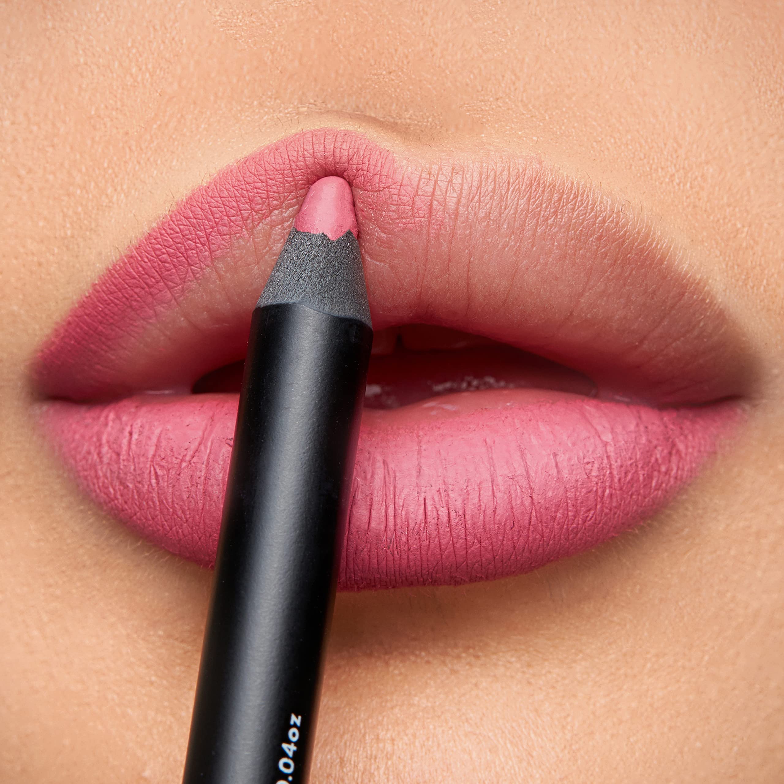 K7L Light Pink Lip Crayon packaging with vegan branding and matte finish.