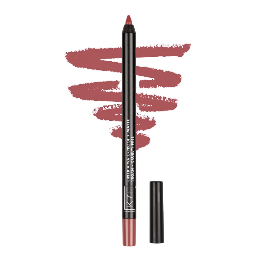 K7L lipliner Pink smudge-proof design prevents feathering for long wear.