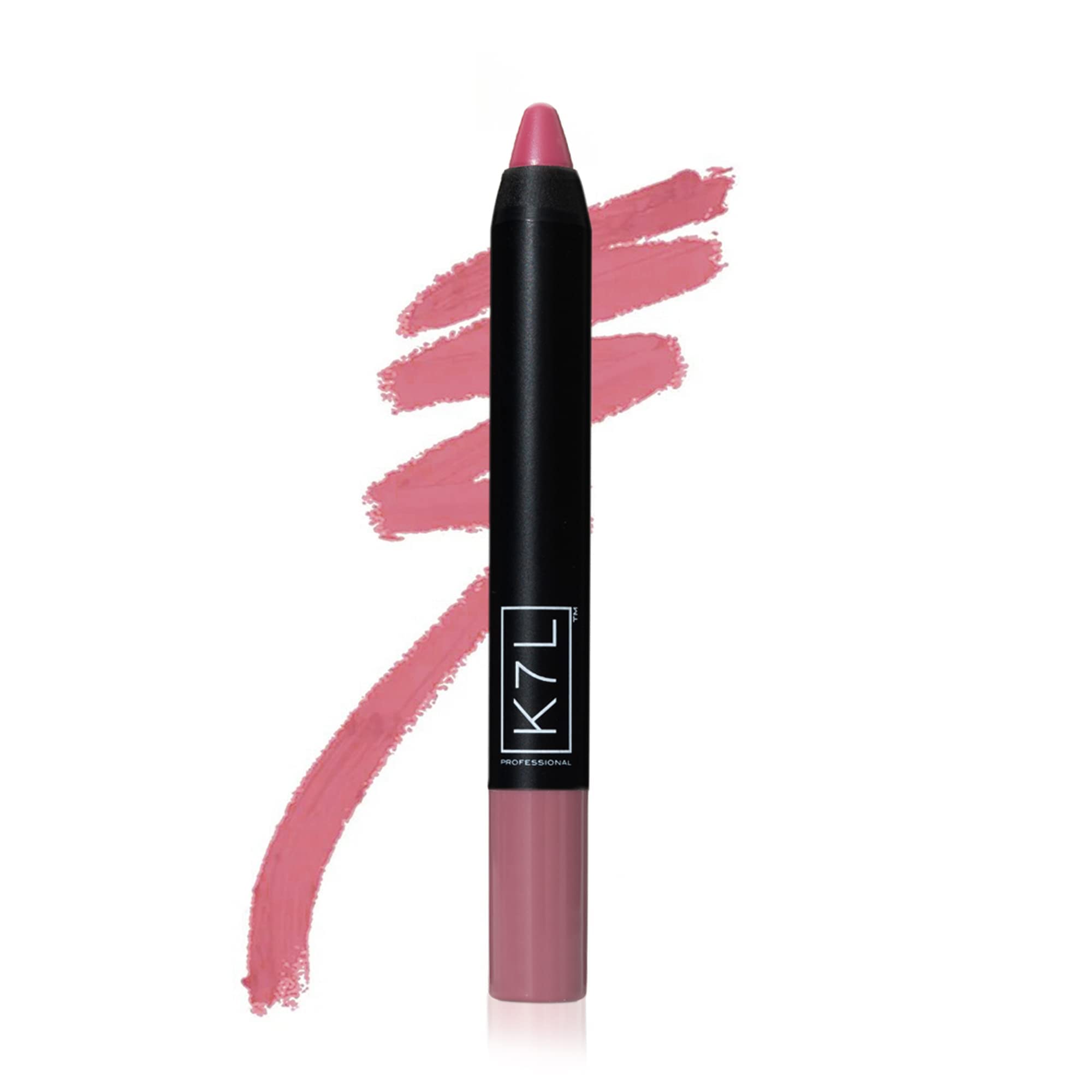 K7L Lipsilk Matte precision-tip close-up for sharp lip lining and shape.