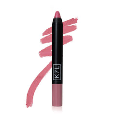 K7L Lipsilk Matte precision-tip close-up for sharp lip lining and shape.