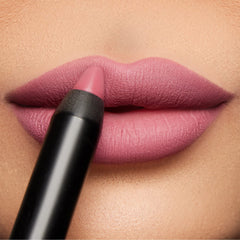 K7L Matte Pink Lipstick Crayon Rose Quartz swatch for all day color