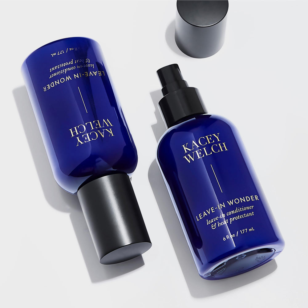Kacey Welch All In Wonder demonstrates color-safe formula for color-treated hair.