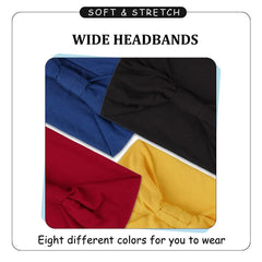 Kachanaa floral criss-cross head wrap enhances yoga and casual looks.