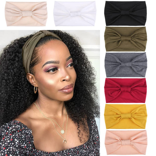 Kachanaa wide headband in soft elastic fabric for all-day comfort.