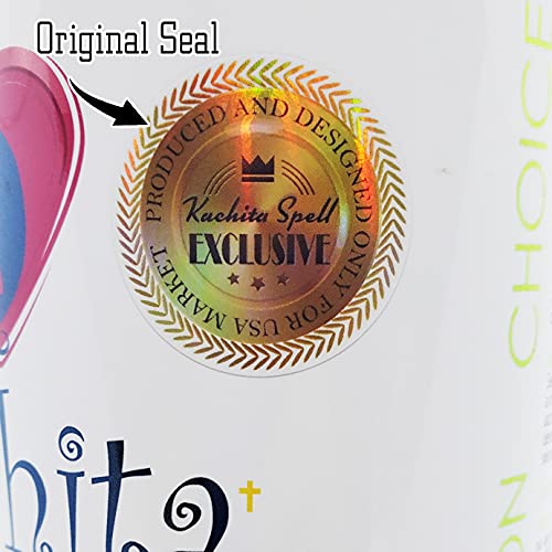 Close-up of Kachita Spell authenticity seal ensuring product legitimacy