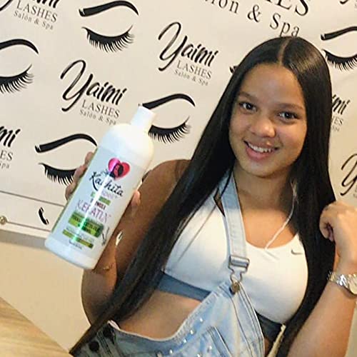 Finished Kachita Spell straight hair with frizz control potential