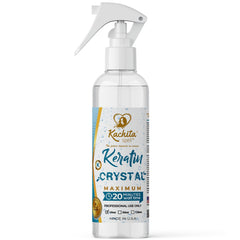 Kachita Spell Keratin Crystal soft, shiny finish visible on hair