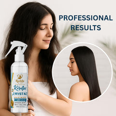 Kachita Spell Keratin Crystal uniform application supports efficient styling