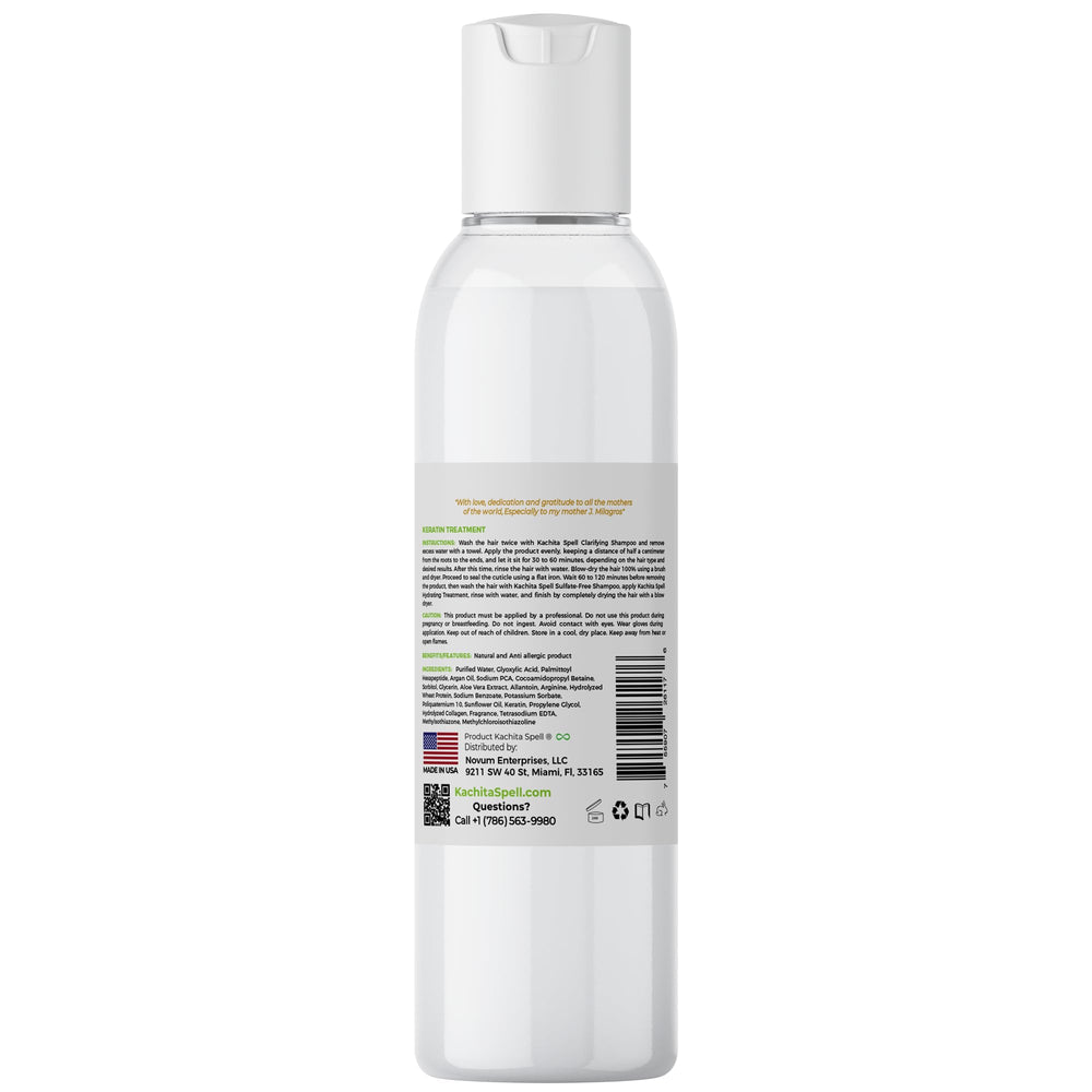 Kachita Spell made in USA label emphasizes quality and origin.