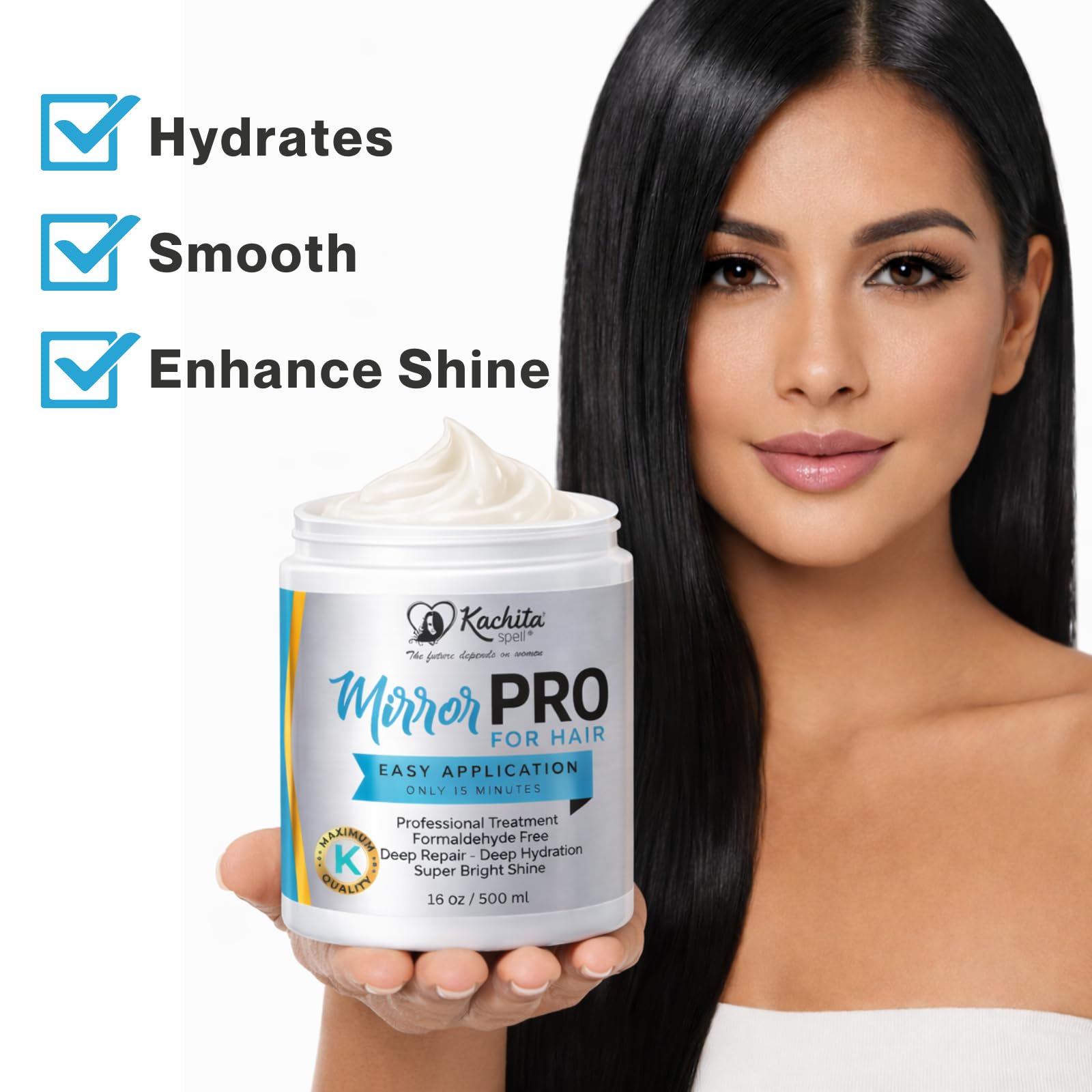Kachita Spell MirrorPRO color-treated hair care for gentle conditioning