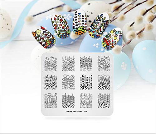KADS damask-swirl stamping plate for luxurious detail and layering