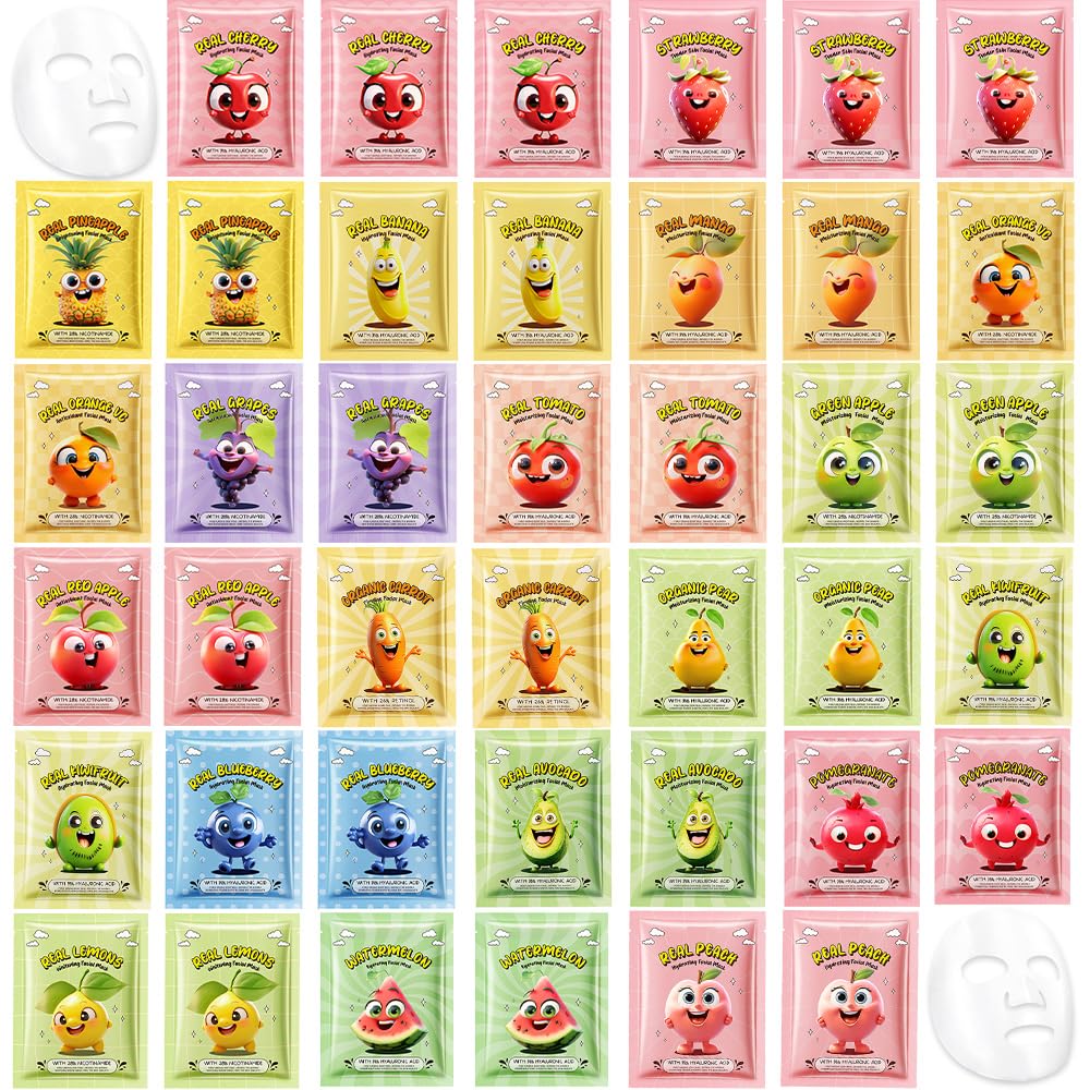 Kaely 40-pack kids face masks packaging for convenient gifting