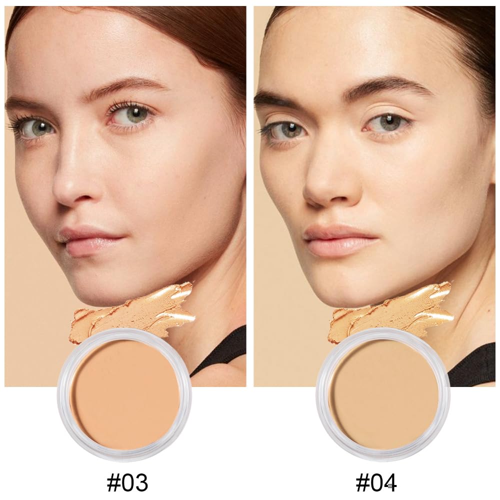 Kaely concealer brush included for easy blending on blemishes.