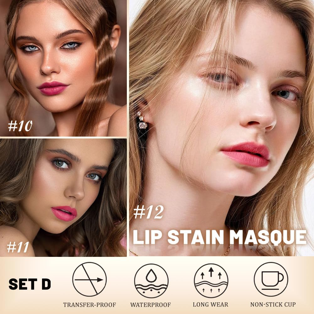 Kaely matte finish lip stain delivers rich pigment with a smooth matte look