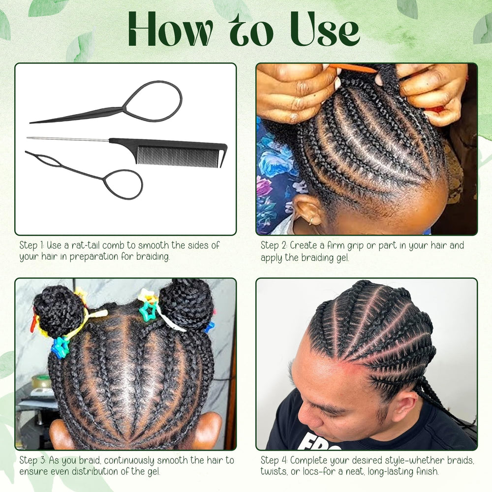 KAGA alcohol-free formula protects hair during daily styling sessions