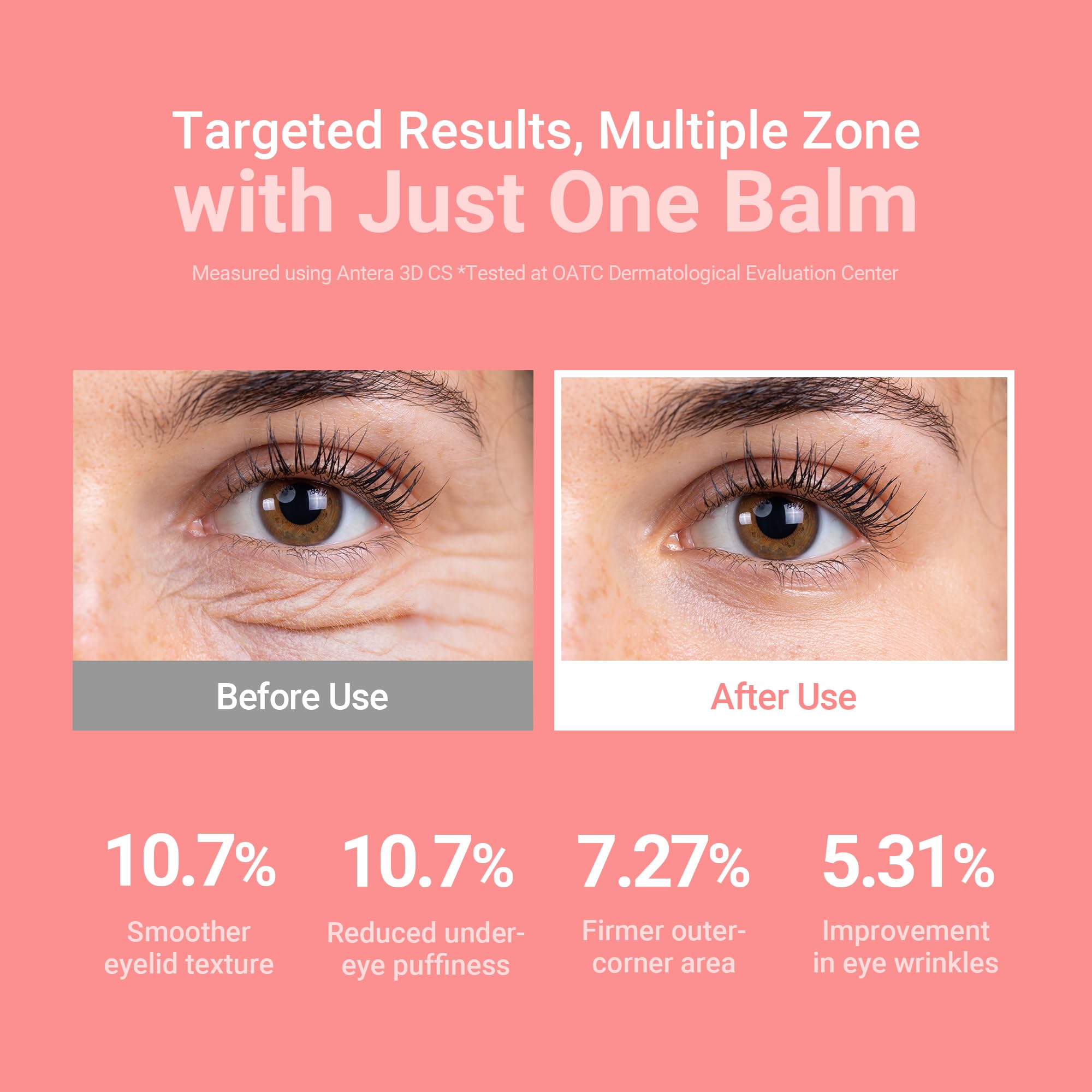 KAHI Wrinkle Bounce targets forehead and eye area for a lifted, radiant look.