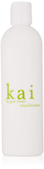 Kai conditioner bottle with argan oil for silky, frizz-free hair.