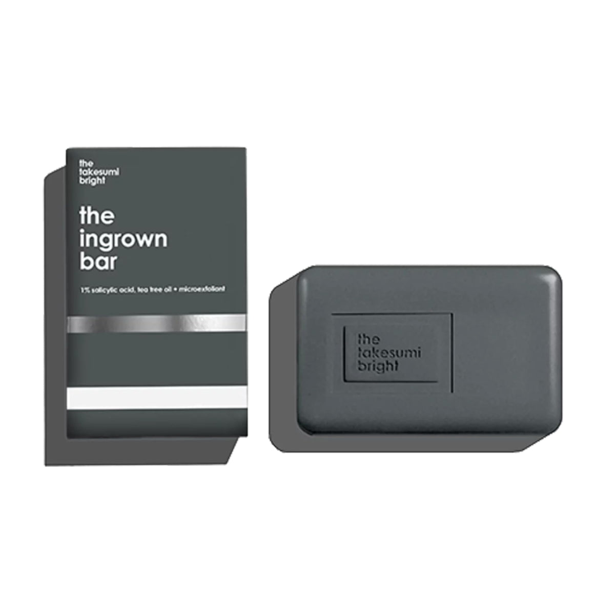 Kaia Naturals Takesumi Bright ingrown bar packaging highlights sustainable design and clean ingredients.