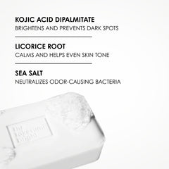 Buttocks area use with Kaia Naturals Takesumi Kojic Bar for discoloration care