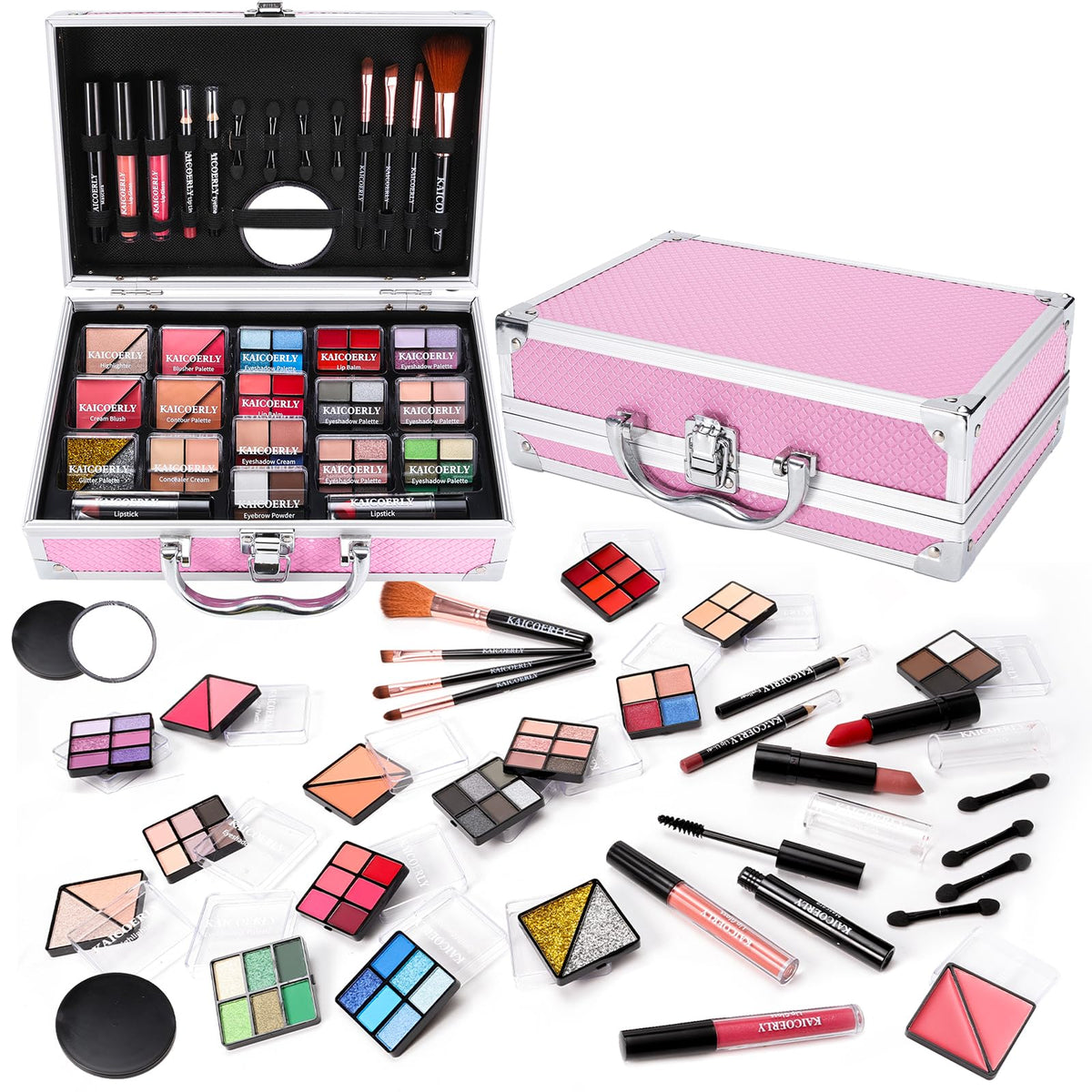 KAICOERLY makeup kit eyeshadow palette for versatile daytime to evening looks