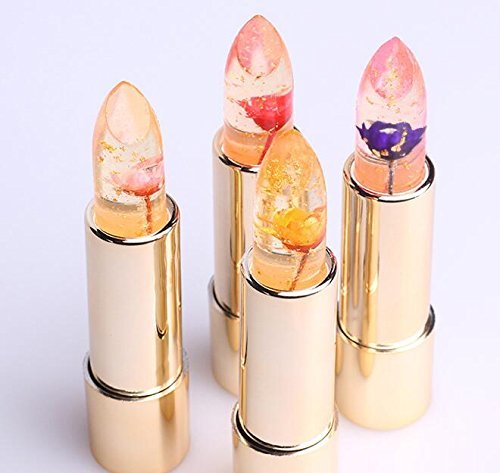 Kailijumei lipstick swatch shows buildable color and hydrating feel