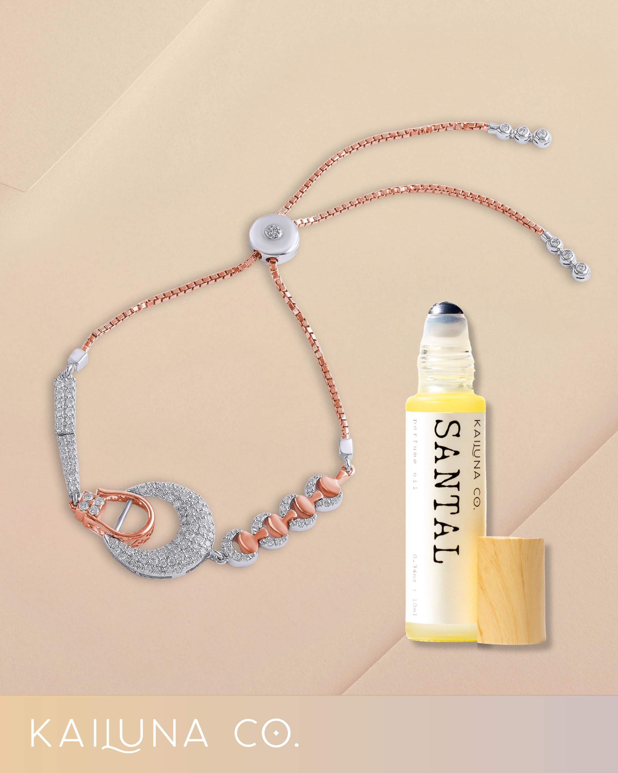 Kailuna Co Santal packaging features elegant design and eco-friendly materials.