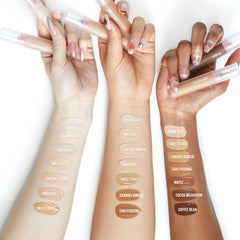 KAJA Don't Settle Concealer swatch reveals natural finish