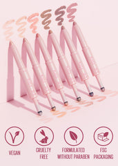 KAJA Wink Dazzle 05 Petal Prism application on eyes demonstrates versatility.
