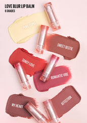 Kaja Love Blur Lip Balm 05 semi-matte finish enhances natural lip color.
