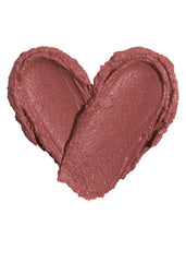 KAJA Love Blur Lip Balm Affection hand swatch showing natural tint