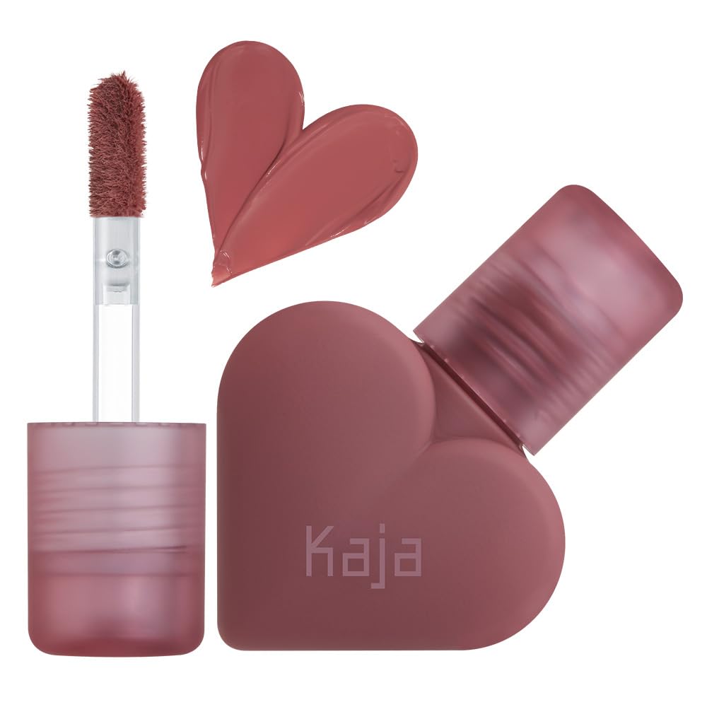 KAJA Love Swipe 02 Sweet Softie heart packaging for portable lip color.