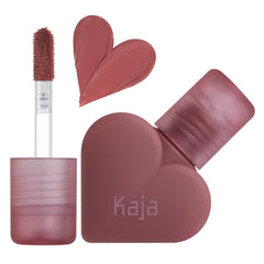 KAJA Love Swipe 02 Sweet Softie heart packaging for portable lip color.