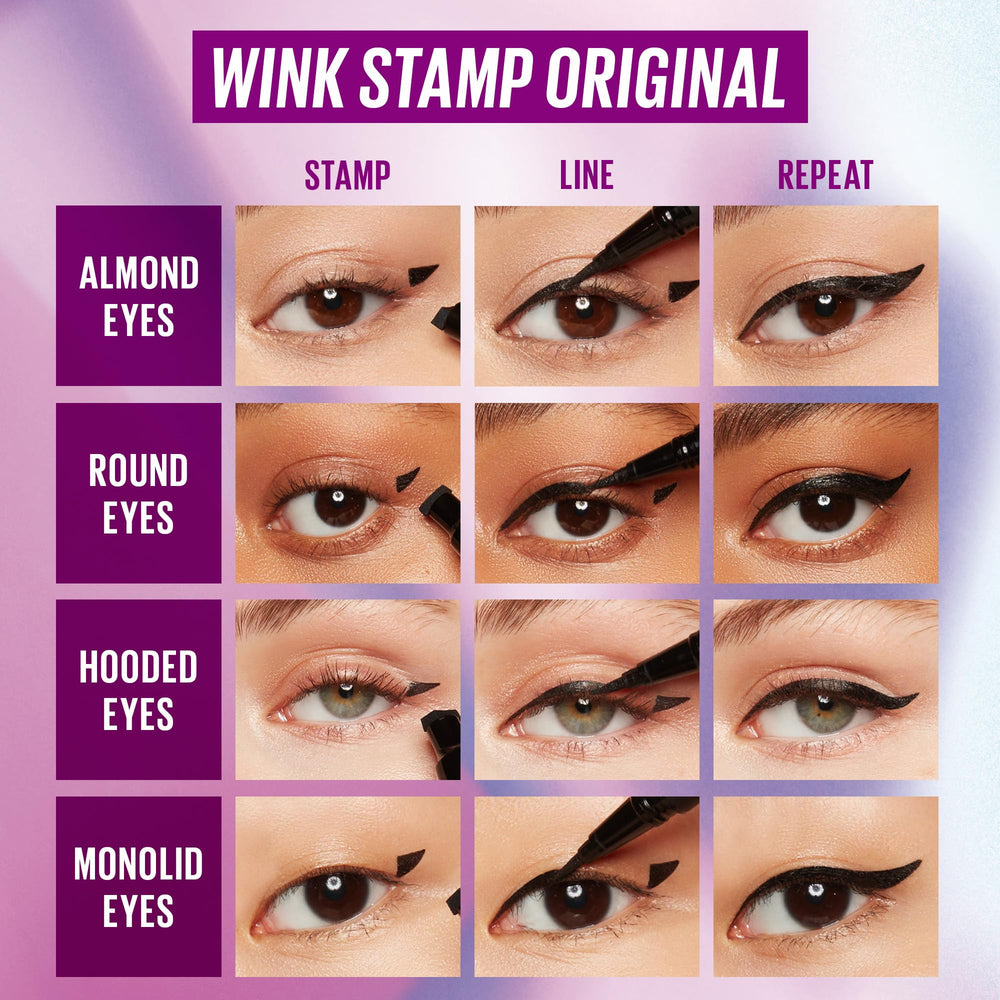 KAJA ultra-black pigment delivers intense color in a single stroke.