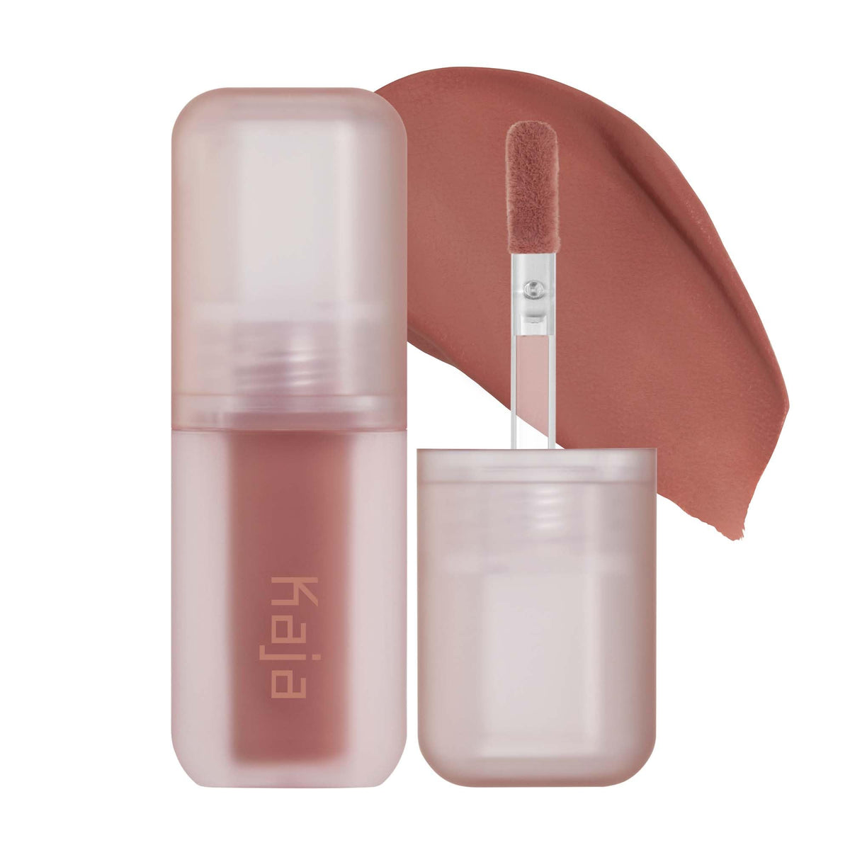 Kaja Whipped Dream bottle front shows portable compact for on-the-go color
