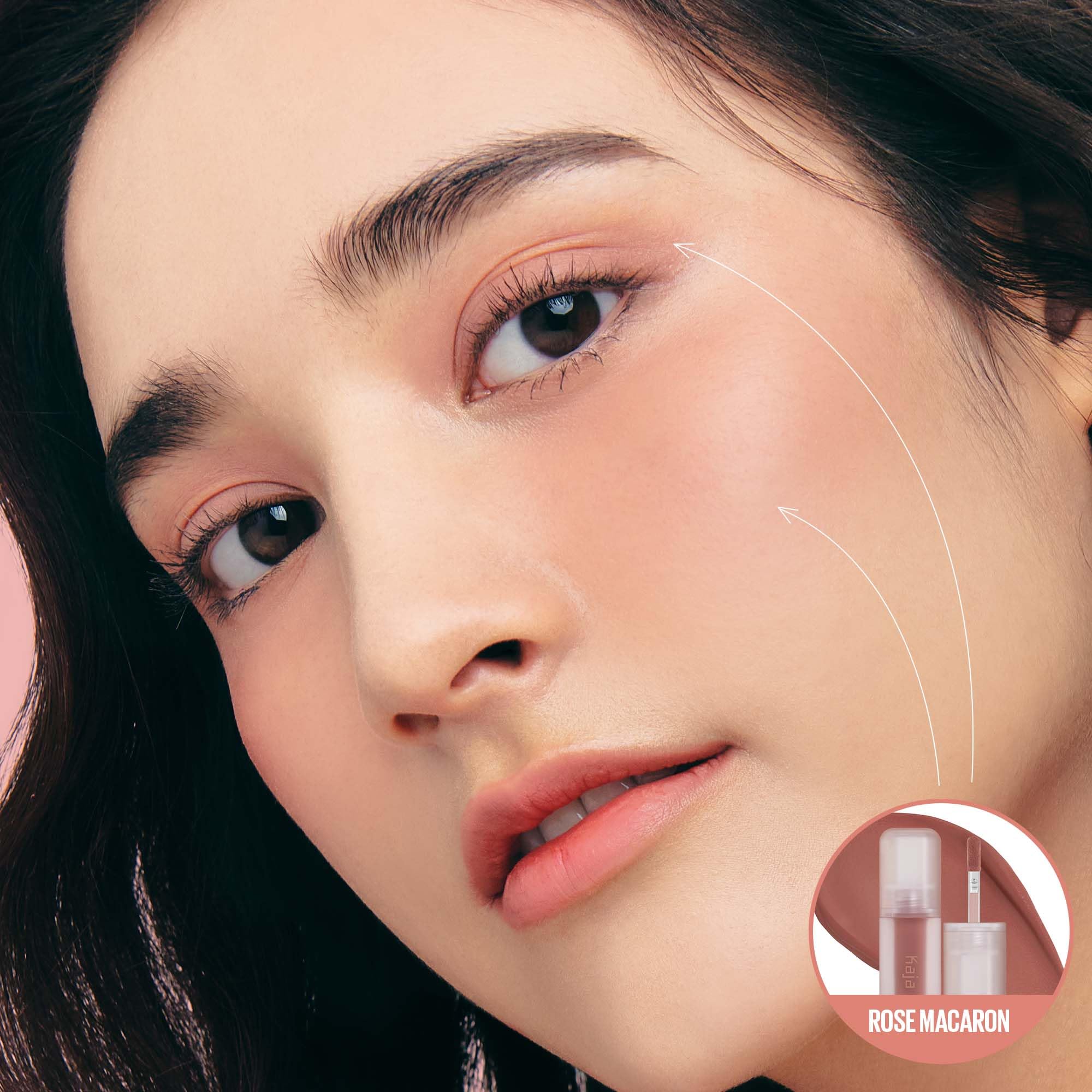 Kaja Whipped Dream texture closeup highlights creamy, blendable formula