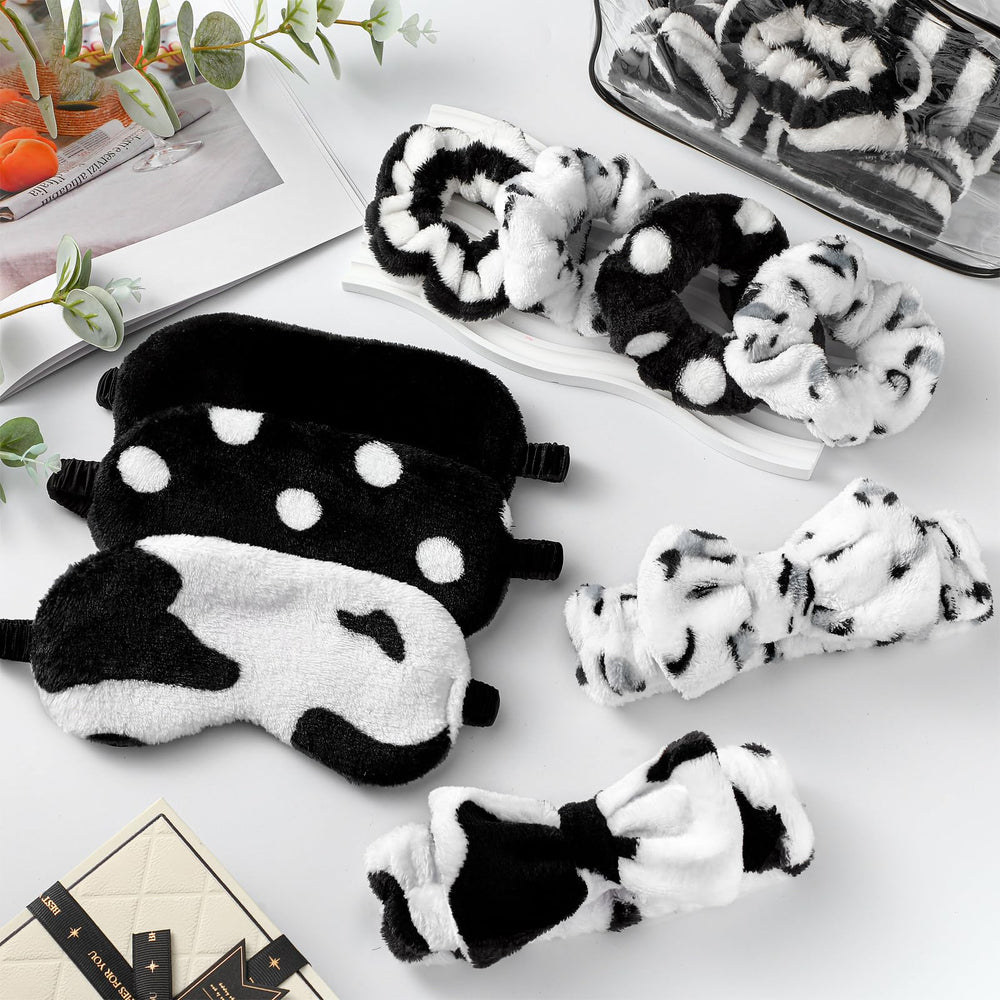 Kajaia 48-piece spa set packaging shows a cohesive party kit.