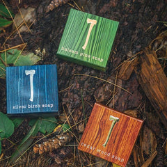 Kalastyle Palo Santo soap close-up, soothing cleanse with vegan formula.