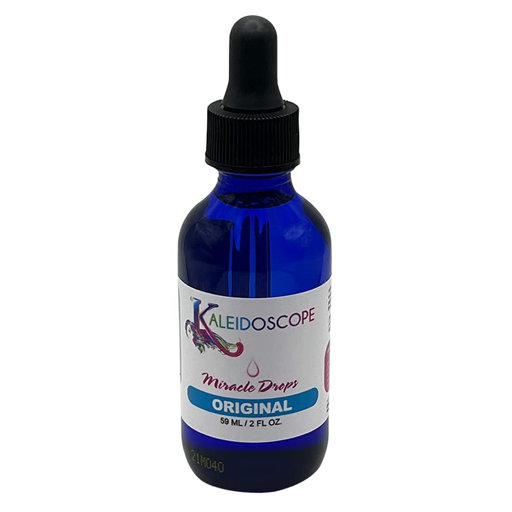 Kaleidoscope Miracle Drops collection box showing the five-piece set for curls.